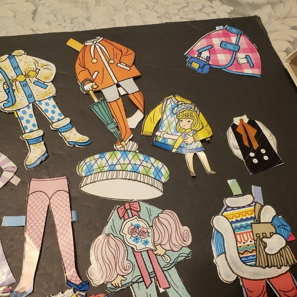 Whitman Angelique Paper Doll With Original Box Ephemera Vintage 1971 - Picture 5 of 12